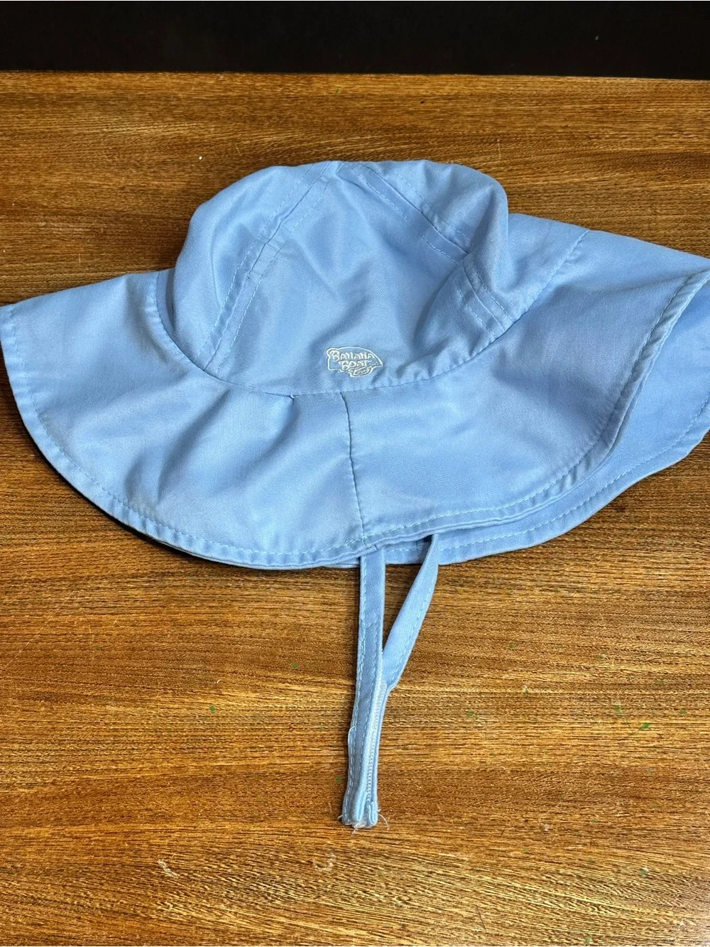 Banana Boat Kids Light Blue Sun Hat Size 2T–4T Wide Brim UV Beach Bucket Hat